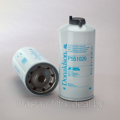 Фильтр топливный грубой очистки цельнометал DONALDSON P551026 для МТЗ 2822ДЦ, 3022ДЦ (DEUTZ BF06M