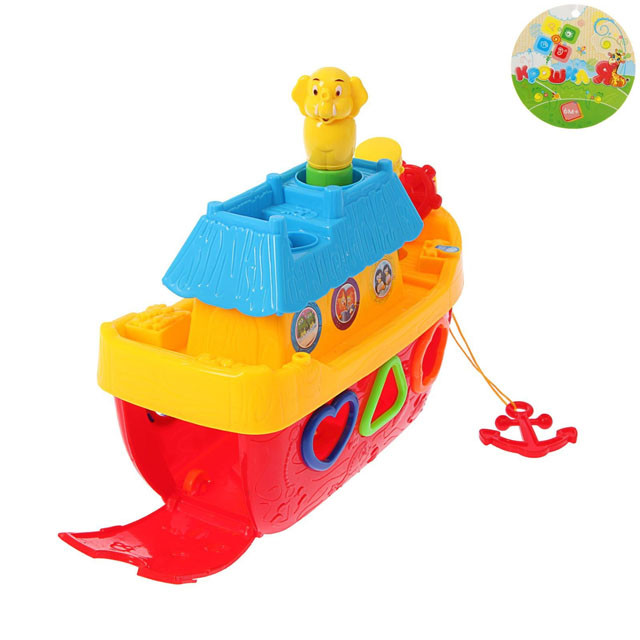 Развивающая игрушка-сортер Кораблик - путешествие 1203B/1203A - фото 6 - id-p101532614