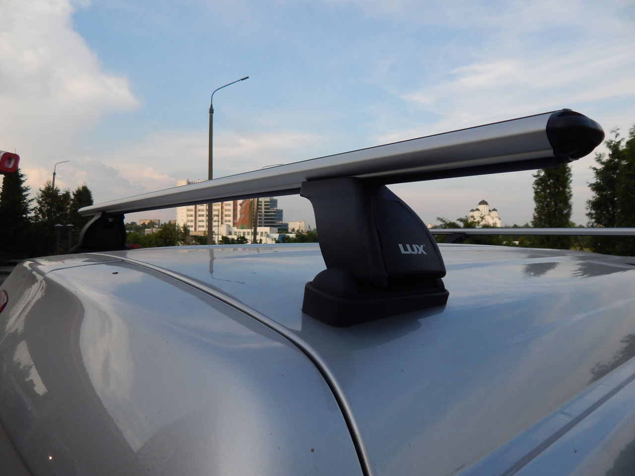 Багажник LUX для Lada Largus (без рейлингов) (аэродинамическая дуга) - фото 9 - id-p69113013
