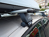Багажник LUX для Volkswagen Polo седан 2010-… (крыловидная дуга), фото 2