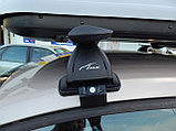 Багажник LUX для Volkswagen Polo седан 2010-… (крыловидная дуга), фото 3