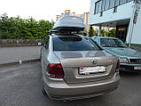 Багажник LUX для Volkswagen Polo седан 2010-… (крыловидная дуга), фото 8