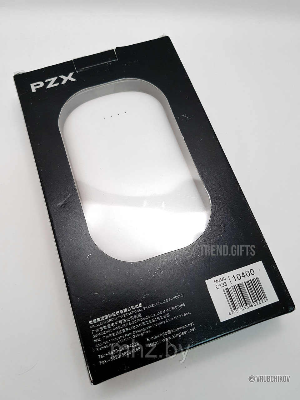 Внешний Powerbank PZX c133 10400 mAh - фото 3 - id-p101588775