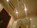 Реечный потолок "Албес" золотой металлик со вставкой суперзолото S-дизайн), фото 2