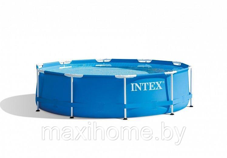 Каркасный бассейн Intex Metal Frame 28202 305х76см + фильтр-насос 1250 л.ч. - фото 7 - id-p101590024