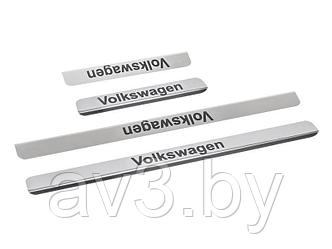 Накладка на пороги VW PASSAT B5, B6, B7
