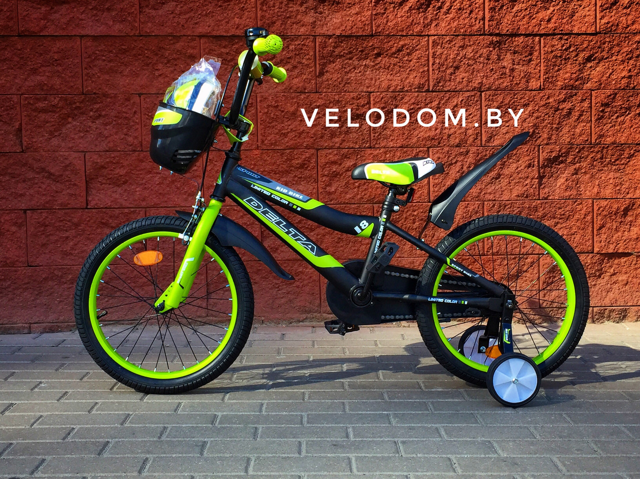 Delta Sport 18" черный/зеленый