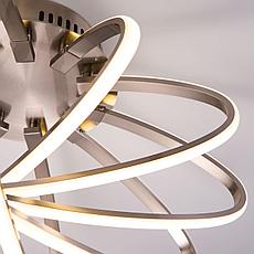 Светодиодный потолочный светильник 90100/5 сатин-никель Evia Eurosvet, фото 2
