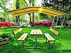 Беседка Тюльпан 2 м ЛАЙТ + мангал, фото 3
