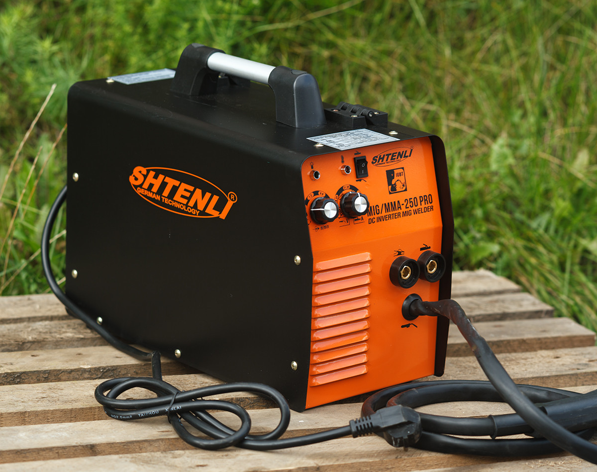 Сварочный аппарат инвертор полуавтомат Shtenli MIG/MMA 250 PRO