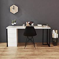 Письменный стол crafto КИХОТ / white в стиле лофт