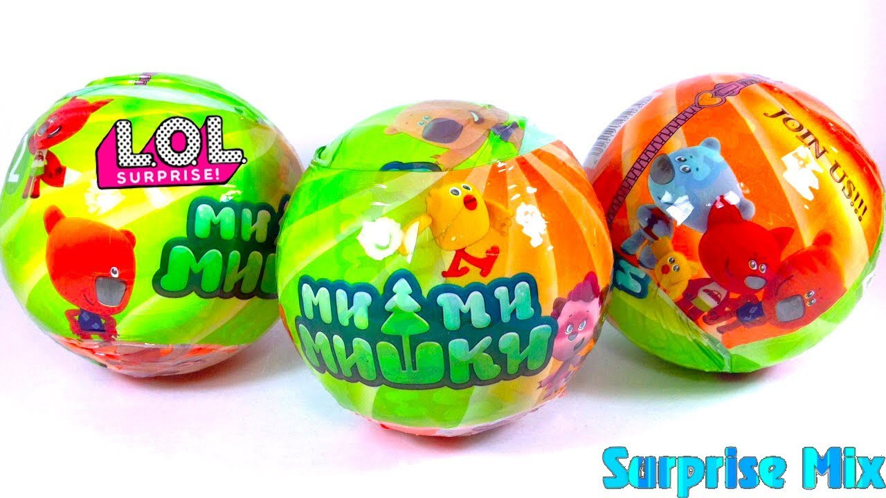Детский игрушечный набор Мимимишки яйцо - сюрприз шар для детей - фото 3 - id-p89972870
