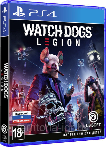 Watch Dogs: Legion PS4 (Русская версия) - фото 1 - id-p101644864