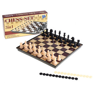 Игра 3в1 (шашки,шахматы,шахматы-шашки) - фото 1 - id-p5335448