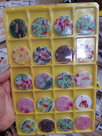 Держатель для телефона Попсокет Popsocket (рисунок фламинго), фото 2