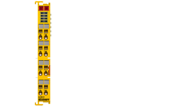 EL2912 | 2-channel digital output terminal, TwinSAFE Logic, 24 V DC, 2.3 A