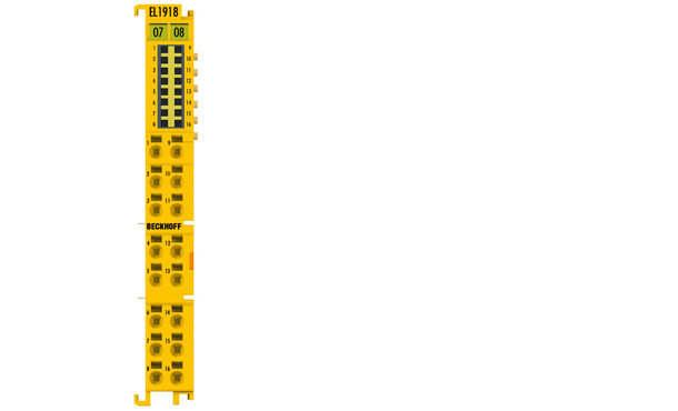 EL1918 | 8-channel digital input terminal, TwinSAFE, 24 V DC, TwinSAFE Logic, фото 2