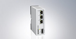 CU1123-0010 | EtherCAT junction, 3-port, RJ45, Extended Distance