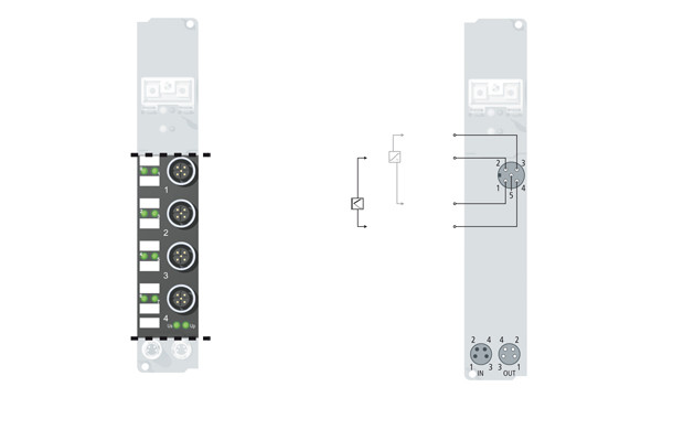 IP3312-Bxxx | 4-channel analog input thermocouple