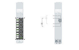 IP3312-Bxxx | 4-channel analog input thermocouple