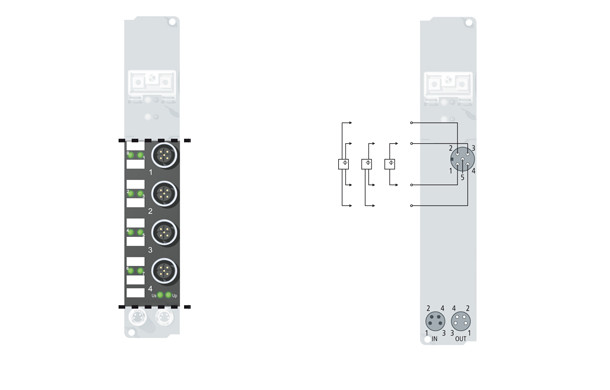 IP4132-Bxxx | 4-channel analog output ±10 V - фото 1 - id-p101663745