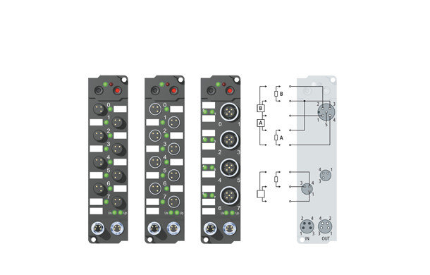 IE202x | 8-channel digital output 24 V DC, Imax = 2 A (∑ 4 A), фото 2