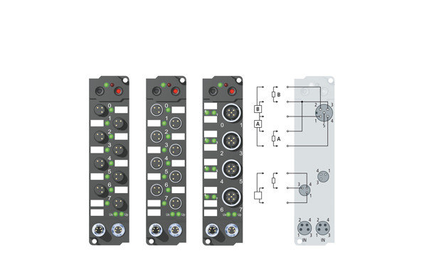 IE204x | 8-channel digital output 24 V DC, Imax = 2 A (∑ 12 A), фото 2