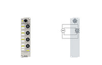 ERI3174-0002 | 4-channel analog input ±10 V or 0/4 20 mA, parameterisable, differential input, 16 bit