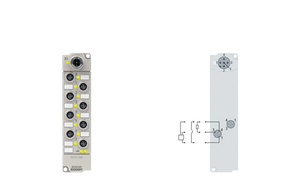 ERI2338-000x | 8-channel digital input or output 24 V DC - фото 1 - id-p101663767