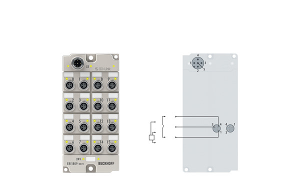 ERI1809-002x | 16-channel digital input 24 V DC - фото 1 - id-p101663772