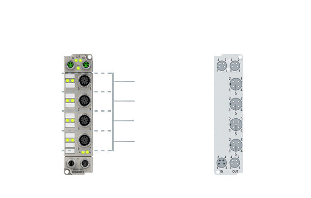 ER6001-0002 | 1-channel serial interface, RS232, RS422/RS485, фото 2