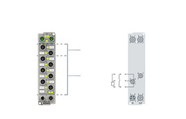 ER1258-000x | 8-channel digital input with 2-channel time stamp