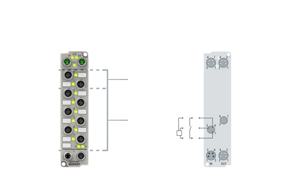 ER1258-000x | 8-channel digital input with 2-channel time stamp - фото 1 - id-p101663805