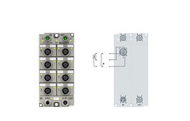 ER1008-0022 | 8-channel digital input 24 V DC, 3.0 ms filter
