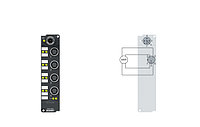 EPI3174-0002 | 4-channel analog input ±10 V or 0/4 20 mA, parameterisable, differential input, 16 bit