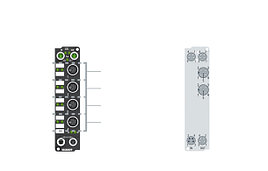 EP6002-0002 | 2-channel serial interface, RS232, RS422/RS485