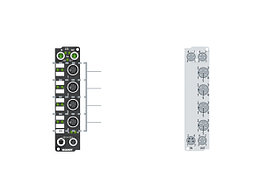 EP6001-0002 | 1-channel serial interface, RS232, RS422/RS485