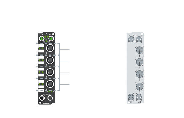 EP6001-0002 | 1-channel serial interface, RS232, RS422/RS485, фото 2