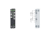 EP3744-1041 | Pressure measuring box, 6 digital inputs 24 V DC, 2 digital outputs 24 V DC, 0.5 A, 4 pressure inputs 0 7 bar