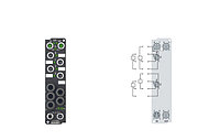 EP3744-0041 | Differential pressure measuring box, 6 digital inputs 24 V DC, 2 digital outputs 24 V DC, 0.5 A, 4 pressure inputs -1 1 bar