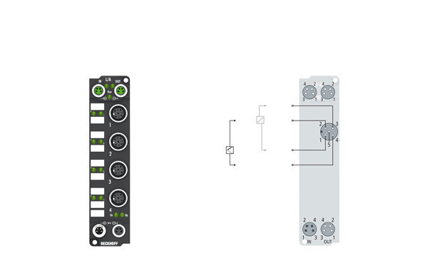 EP3314-0002 | 4-channel analog input thermocouple, фото 2