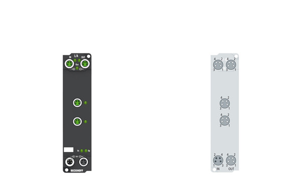 EP1122-0001 | 2-port EtherCAT junction