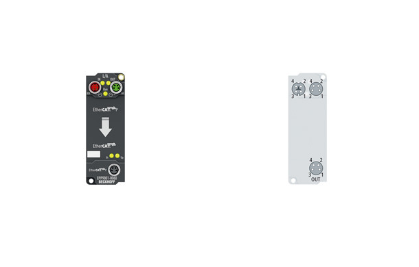 EPP9001-0060 | EtherCAT P/EtherCAT connector with power transmission - фото 1 - id-p101663884