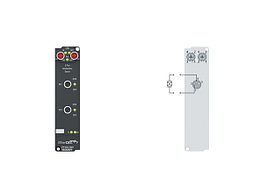 EPP3632-0001 | 2-channel interface for Condition Monitoring (IEPE), 16 bit