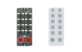 EP7047-9032 | Stepper motor box with incremental encoder, STO and vector control, 50 V DC, 5 A