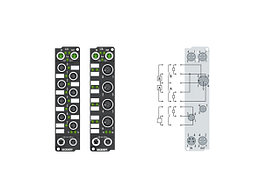 EP2338-000x | 8-channel digital input or output 24 V DC, 10 µs