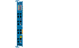 ELX4181 | 1-channel analog output terminal 0/4…20 mA, single-ended, HART, 16 bit, Ex i