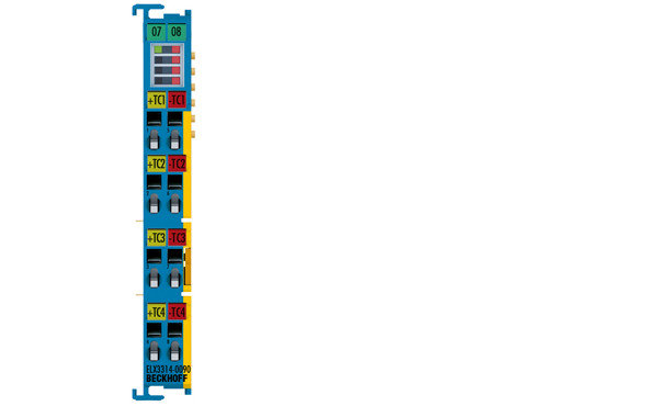 ELX3314-0090 | 4-channel analog input terminal thermocouple/mV measurement, 2-wire connection, 16 bit, Ex i, TwinSAFE SC, фото 2