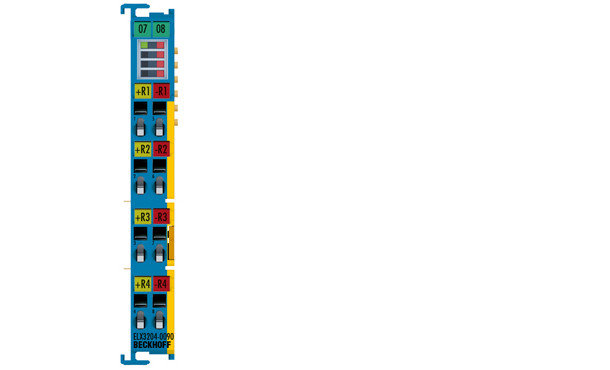 ELX3204-0090 | 4-channel analog input terminal RTD, 2-wire connection, 16 bit, Ex i, TwinSAFE SC, фото 2