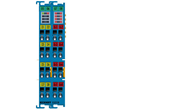 ELX3158 | 8-channel analog input terminal 0/4…20 mA, single-ended, 16 bit, Ex i, фото 2